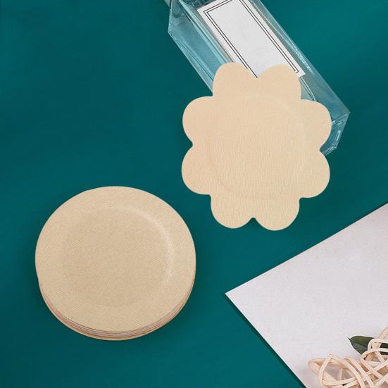 Yousheng Nipple Cover Disposable Nipple Pasties Invisible Nipple Petals Cover Thin Satin Nipple Breast Stickers Self-Adhesive No Show Bra