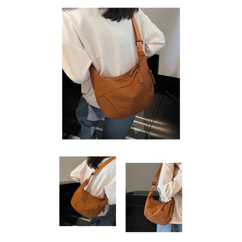 Crescent Bag Crossbody Bag Slings Bag Purses for Women Men Trendy Slouchy Dumpling Bags Half Moon Shape Shoulder Bag