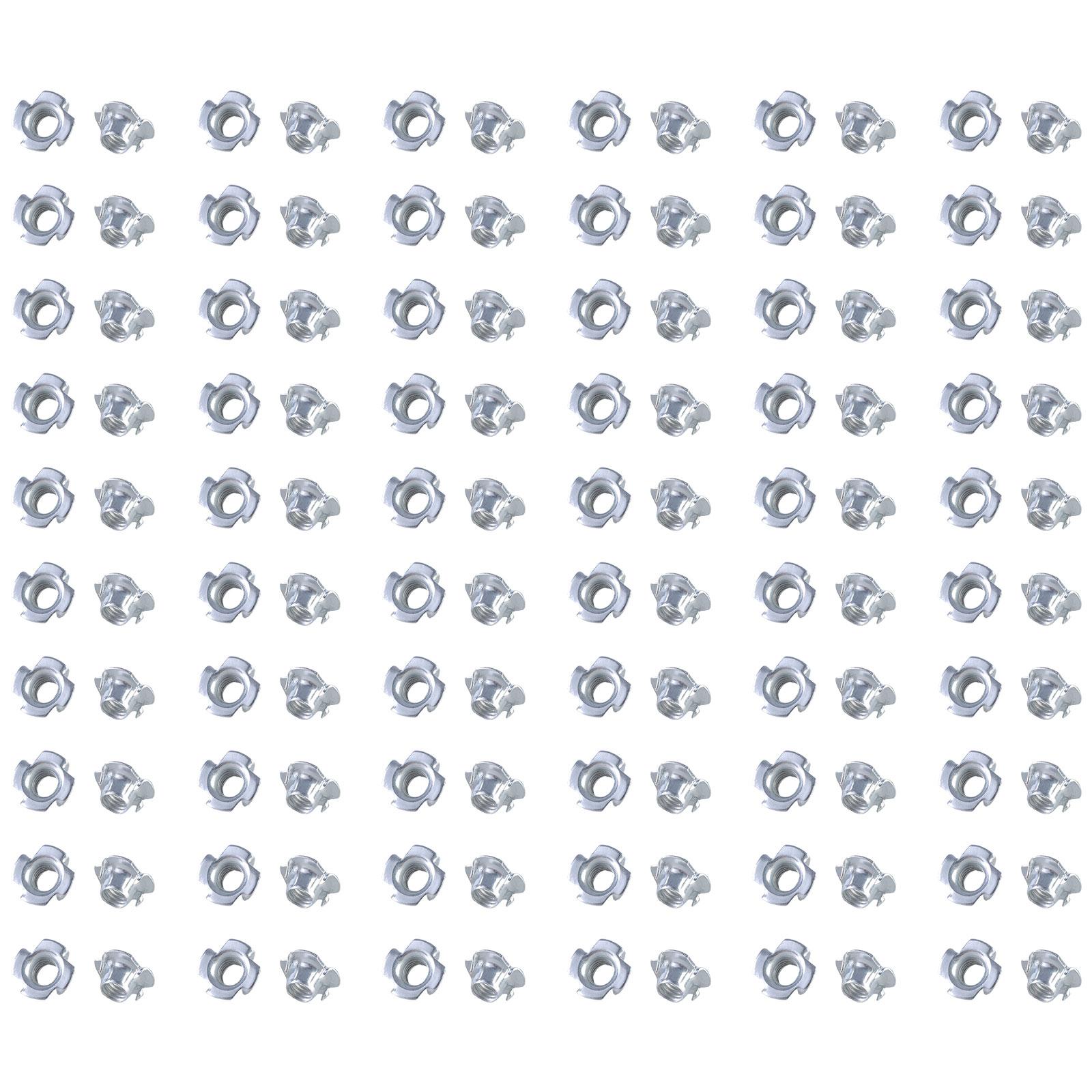 

Т-образные гайки с 4 лапками из нержавеющей стали, железные, четырехлапчатые, резьбовые вставки для скалолазных зацепов, мебели, шкафов B