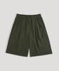UNTAPPED STUDIO [2Pack] Bermuda-Like Linen Double-Pleated Wide Cargo Half Pants 3 Colors