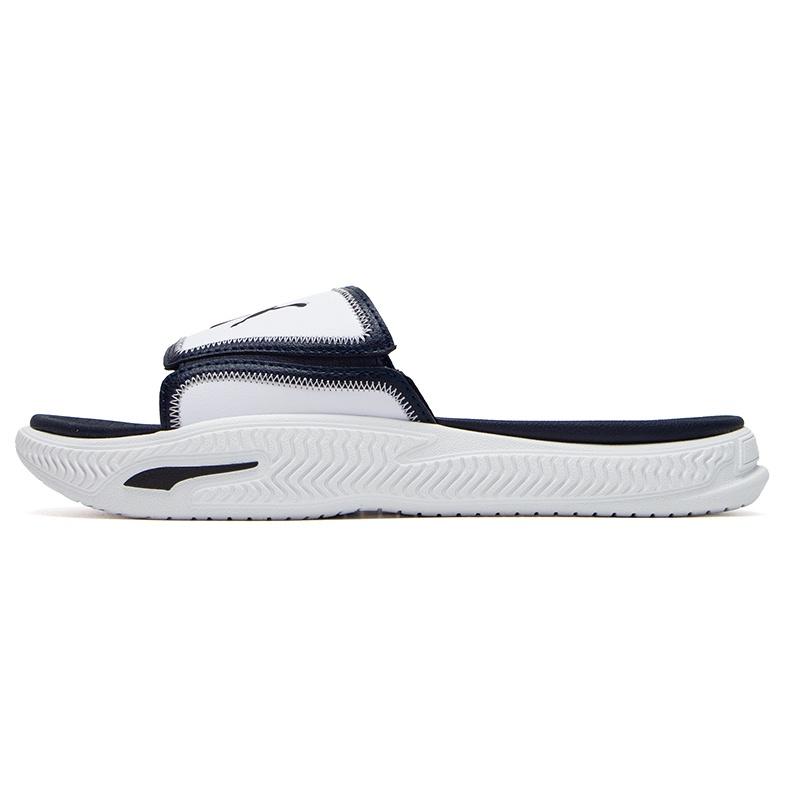 PUMA Softride Pro 24 V Slides White New Navy Men s 395432-03 EU 35.5