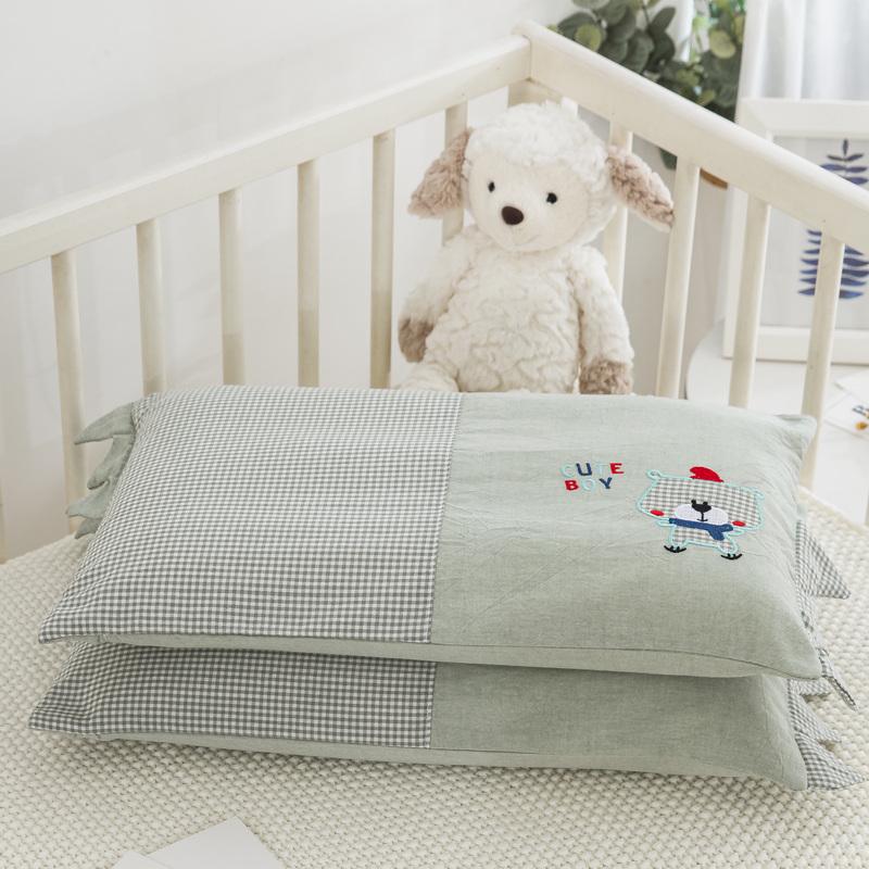 Pure Cotton Cartoon Pillowcase for Kids - Cute, Zippered Cover for Boys & Girls