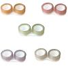 Double Section Transparent Contact Lenses Case Compact Travel Essential Hygienic Storage Box for Home Travel Outdoor