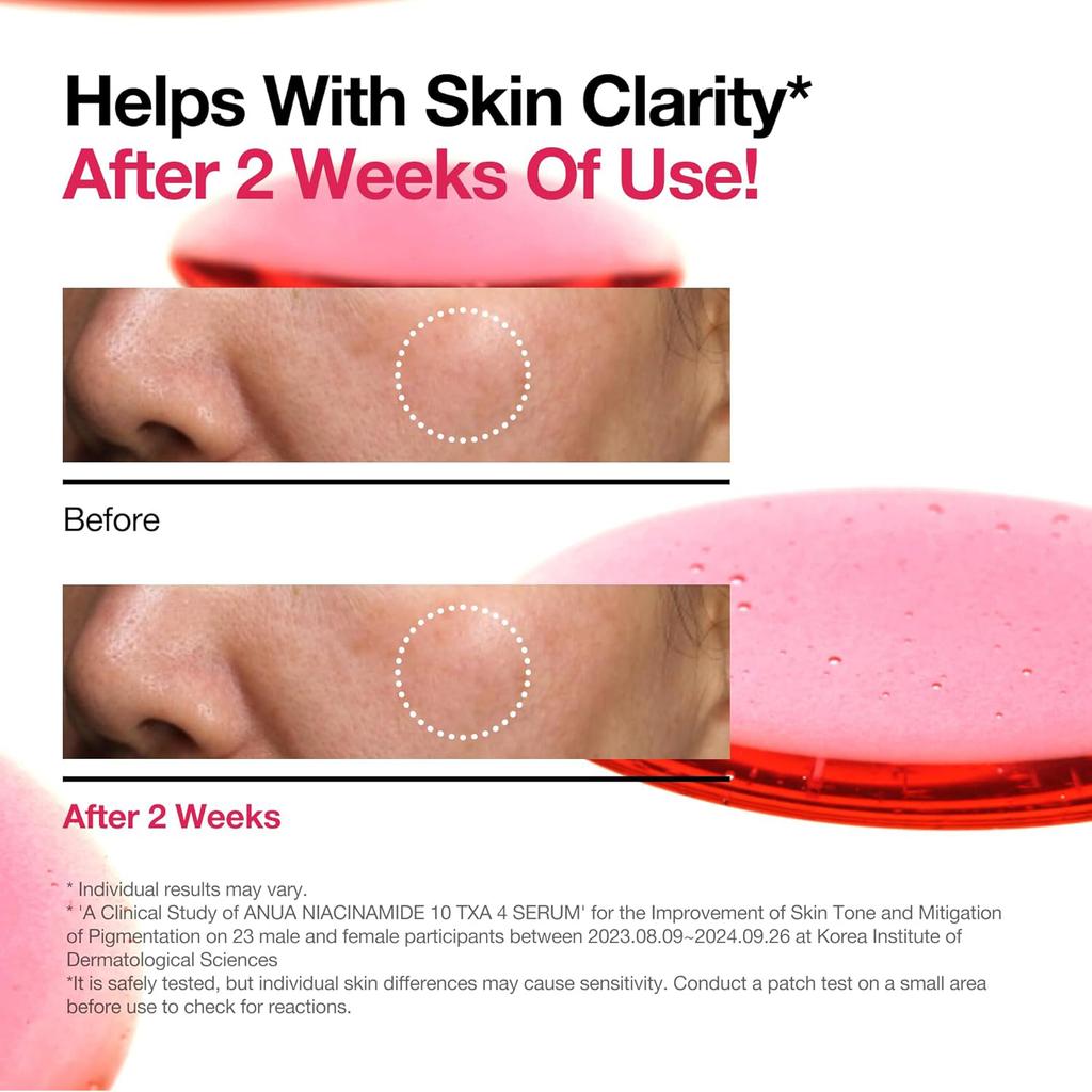 Daily TXA Face Serum 30ml – Lightweight Pink Serum to Soothe & Nourish Skin