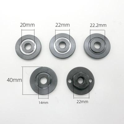 100 tip açılı taşlama makinesini 20, 22 veya 22,2 mm delikli testere bıçaklarına uyacak şekilde modifiye edin; 14 mm'lik 125 kart yuvasına uyum sağlayın.