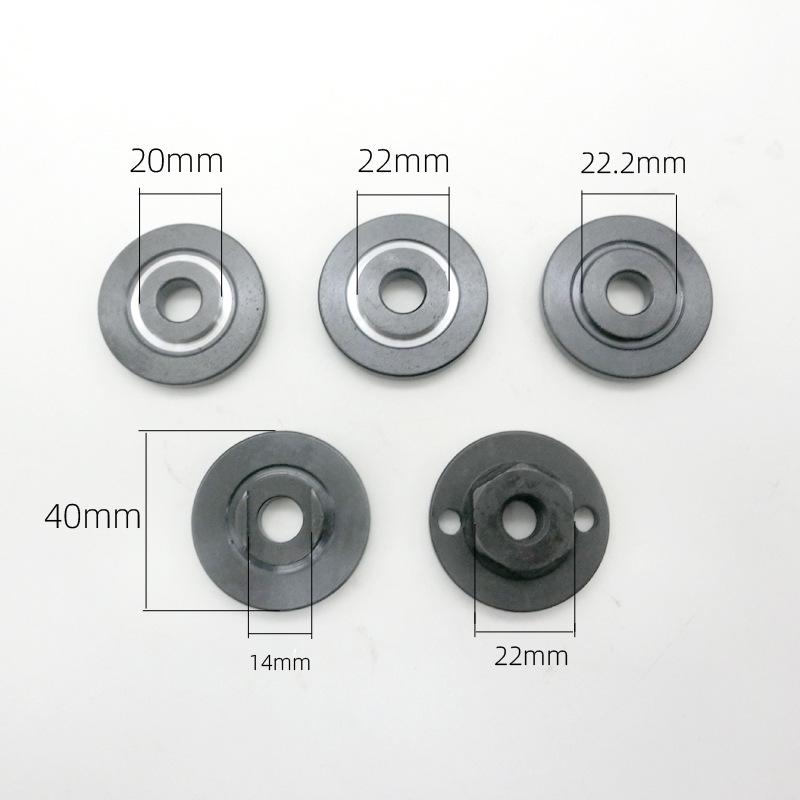 Modify 100-type angle grinder to fit saw blades with 20, 22, or 22.2mm holes; adapt to a 125 card slot with 14mm.