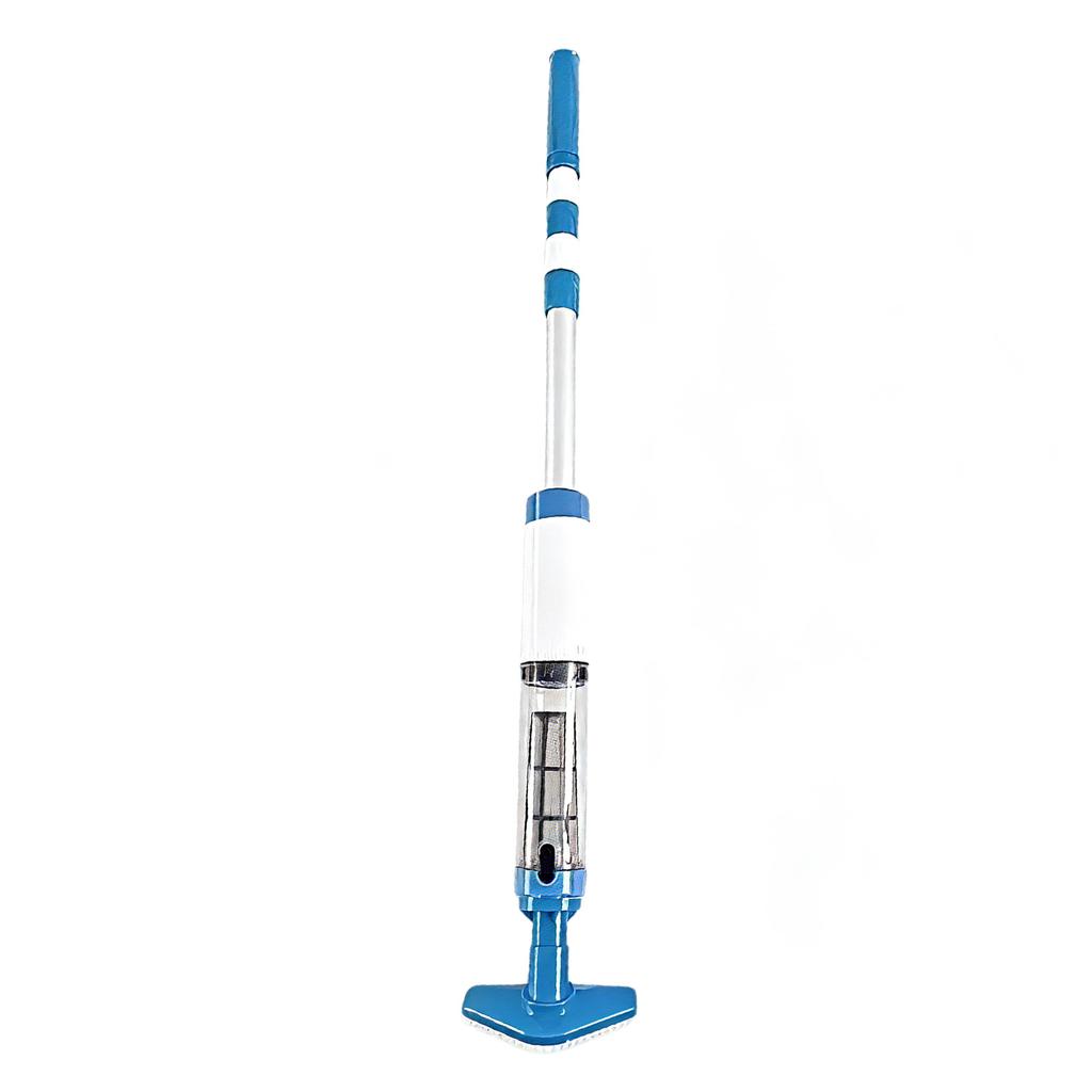Aspirator de piscină portabil, fără fir, reîncărcabil, cu tijă telescopică, pentru piscine supraterane, piscine îngropate, căzi cu hidromasaj