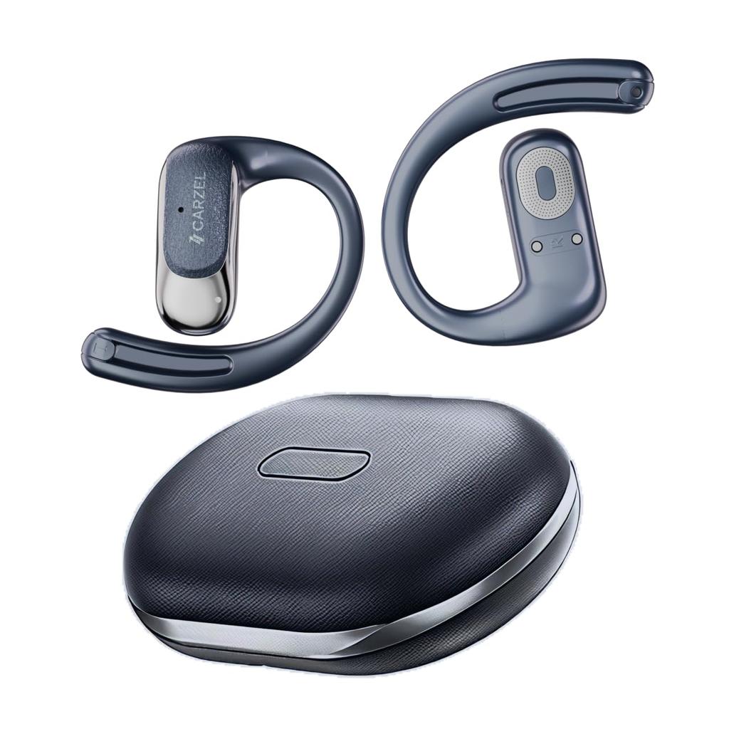 2025 Latest No Ear Lightweight and Comfortable Bluetooth Clear Highs and Deep Noise Reduction for Up to 28 Hours of Open-Ear Earphones, Blockage, Fit,