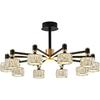 oeny Modern K9 Crystal Chandelier