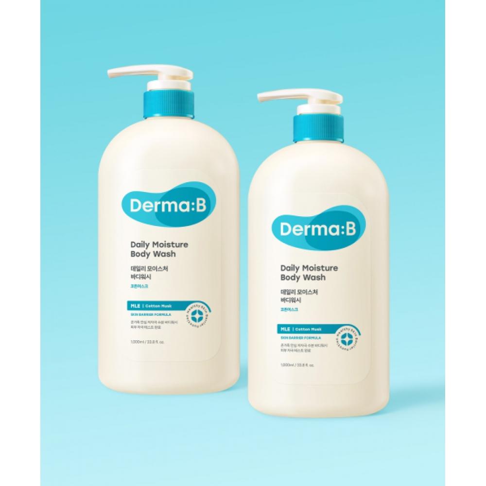 

Dermab Daily Moisture Body Wash Cotton Musk 1000ml X 2 NONE