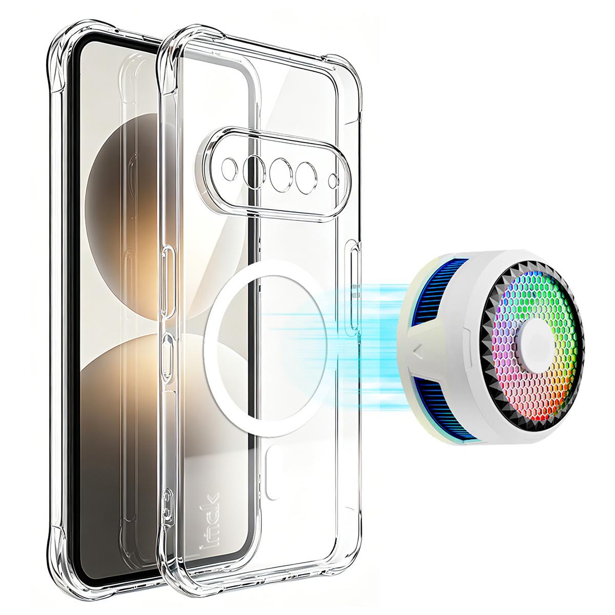 Для Natural AI Phone Чехол для телефона IMAK Ударопрочный Мягкий Магнитный Чехол Natural AI Phone белый