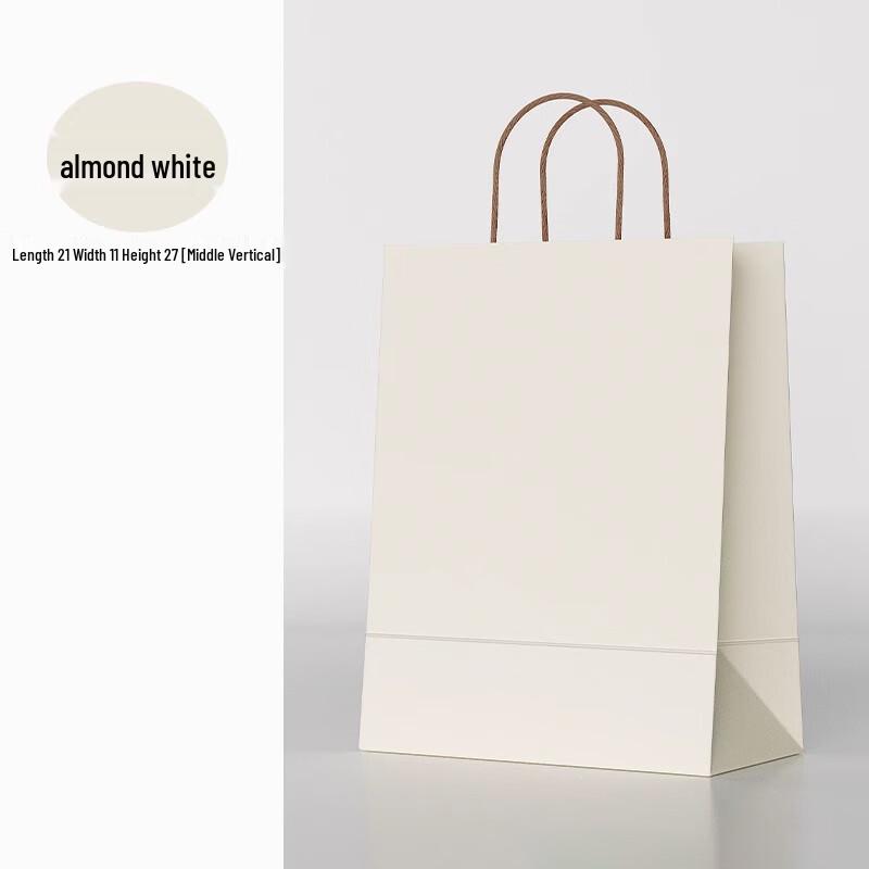 Cream Style Kraft Paper Tote Bags
