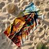 Bob Marley Beach Towel Super Soft Absorbent Comfortable Lightweight Perfect for Traveling Yoga Camping and Swimming