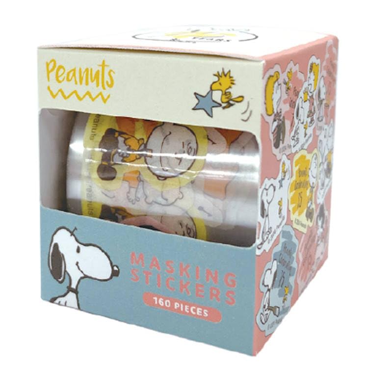 

Stationery Snoopy Stickers in PEANUTS 75th Anniversary A S8594031 Sun-Star Case,