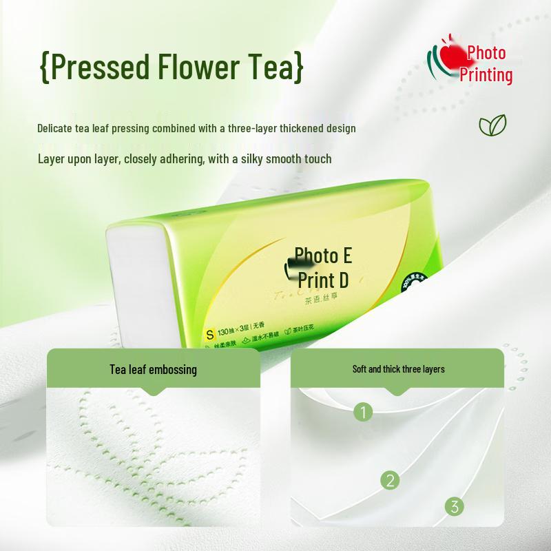 Heart-to-Heart Tea Whisper Silk Facial Tissues