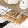 Stainless Steel Cutting Board Hanging Rack  Kitchen Placement Storage Rack