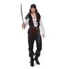 Men Pirate Captain Cosplay Costume Jack Sparrow Style for Halloween Masquerade