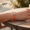 Verstelbaar Vriendschapskoord Armband 2 STUKS Handgeweven Gevlochten Armbanden met Metalen Lint Hanger, Bewustzijnssymbool Polskoord Polsbandjes, Dagelijks