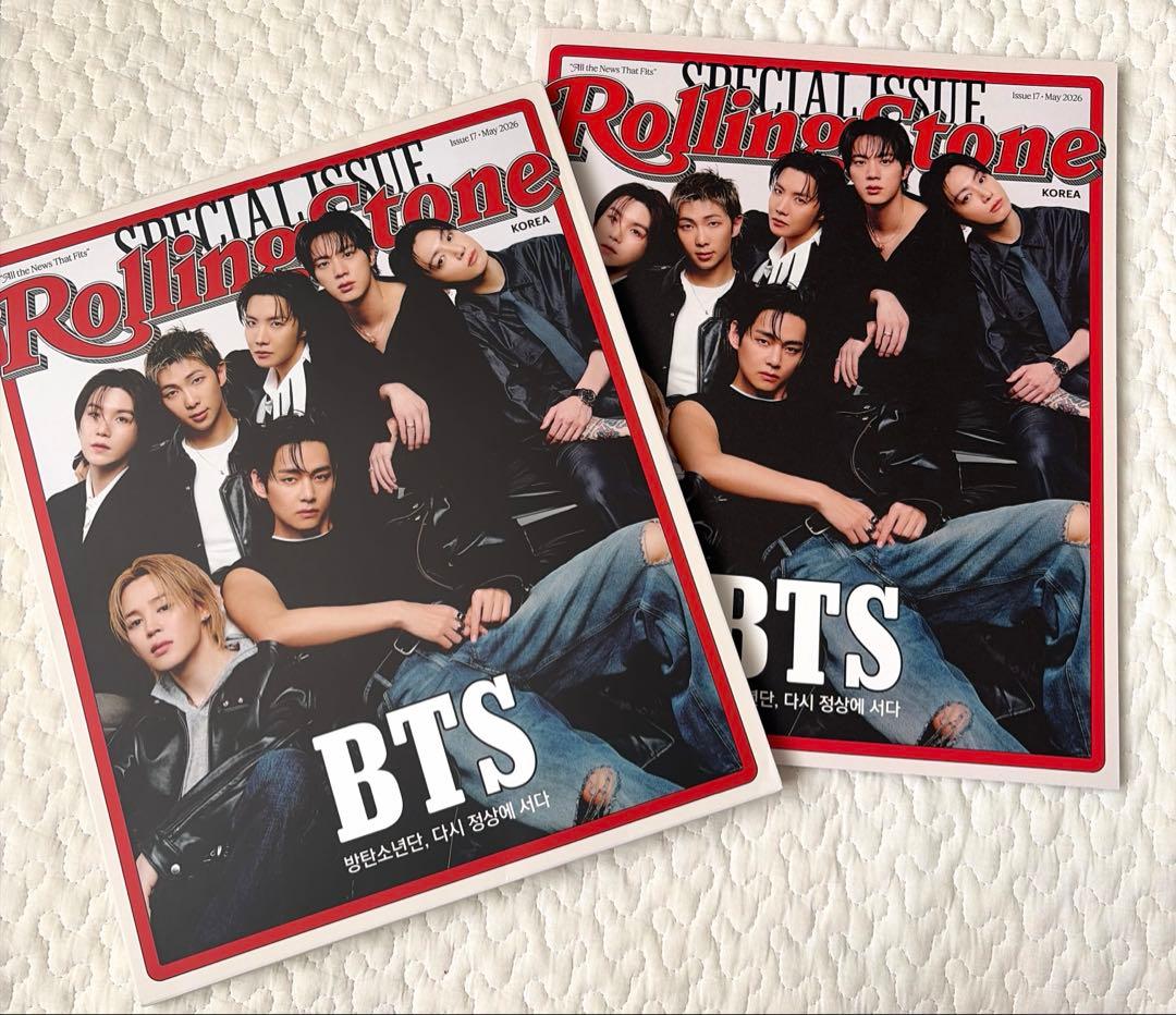 [USED] Rolling Stone Korea BTS 17th Issue Magazine (Korean)