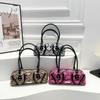 Snake Pattern PU Square Shoulder Bags High Quality Sense of Luxury Personality Popularity Women's Armpit Bags 2025 Fashion New