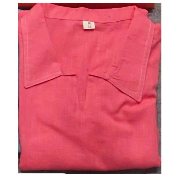 Cotton Slub Casual Wear Summer Top Pant Set Indian Women Ethnic Kurti Cord Set