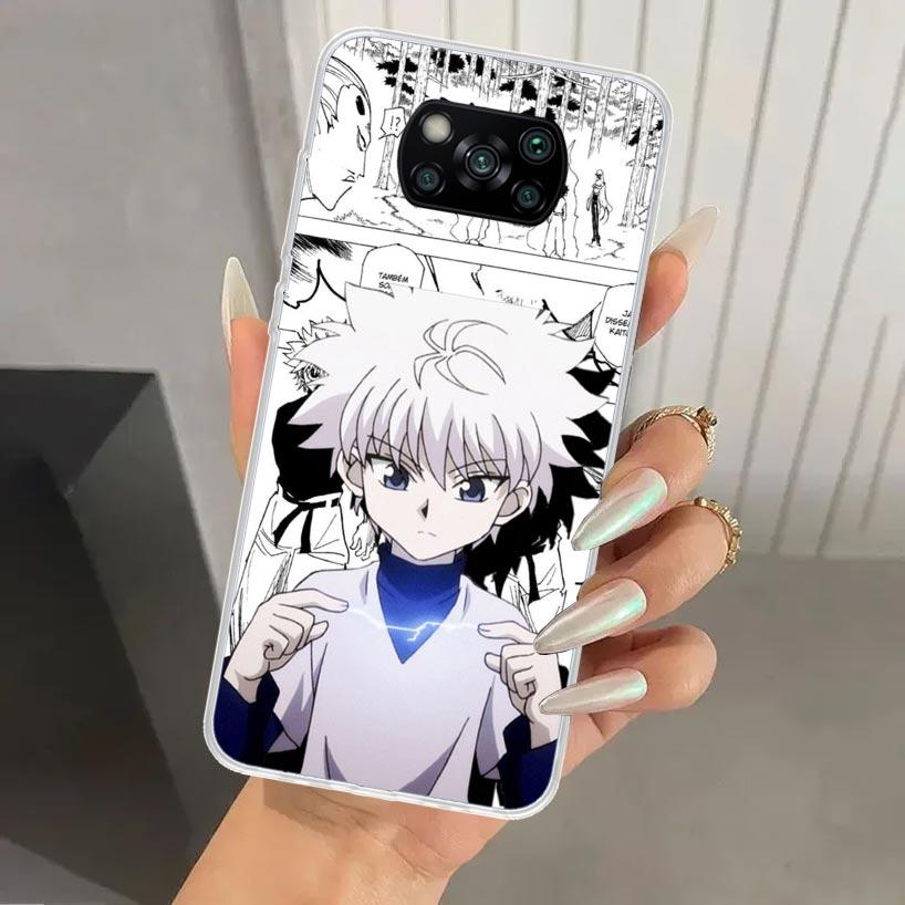 Killua Hunter HXH Phone Case for Xiaomi Poco X7 X6 X5 X4 X3 Nfc F7 Ultra F6 F5 Pro F4 GT F3 M6 M5S M4 M3 Soft Print Shell Poco X