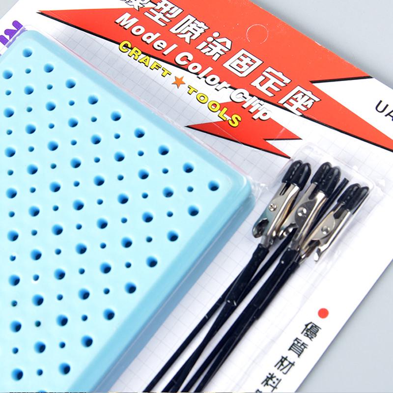 5D Model Painting Tools with Drying Clips & Stand