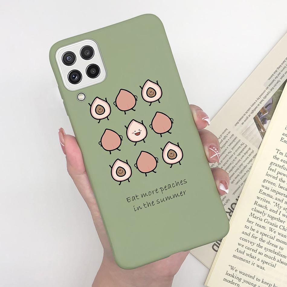 For Samsung Galaxy A22 4G 5G Case SM-A225F Love Heart Soft Silicon Phone Cover For SamsungA22 GalaxyA22 M22 A 22 4G 5G Fundas