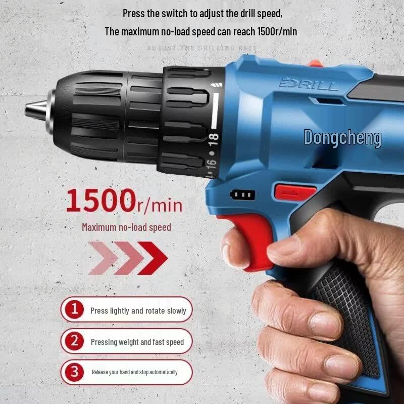 Dongcheng Cordless Drill Driver CN plug (adapter included)