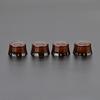 4 Stück Gitarrenknöpfe Zylinderhut-Knopf 6mm Schaftloch Gitarren-Potentiometer-Reglerknöpfe