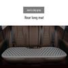 All-Season Universal Car Seat Cushion - Breathable, Anti-slip Ice Silk Cover for Rear Seats