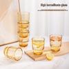 Gao Taibai Amber Borosilicate Glass 6-Piece Dinnerware Set