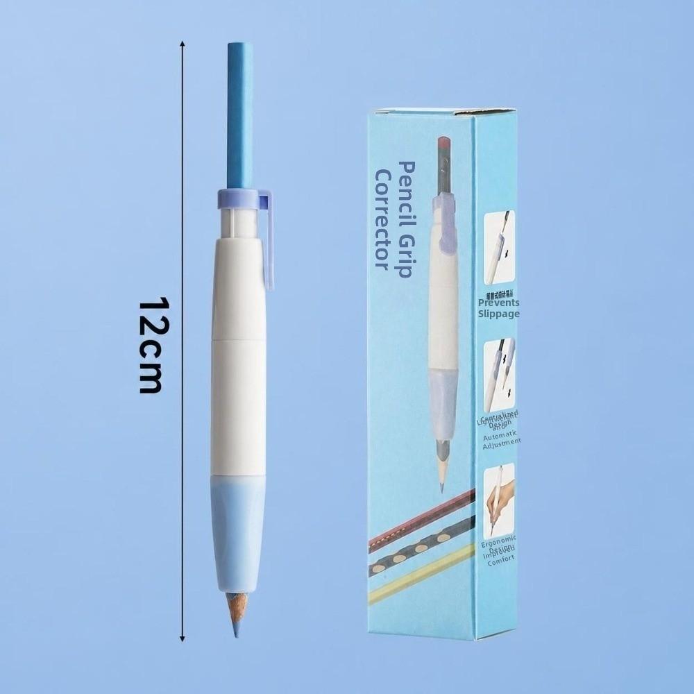 Reusable Pencil Grip Trainer Ergonomic Grip Pencil Extender Pencil Grip Aid Handwriting Practice