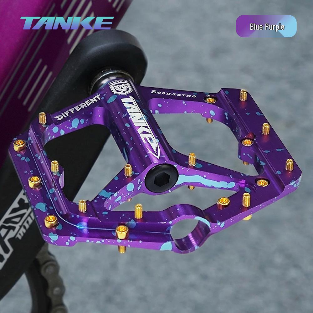 Carbon Guest CNC Colorful Aluminum Bike Pedals with Bearing Axle for Mountain and Off-Road Biking