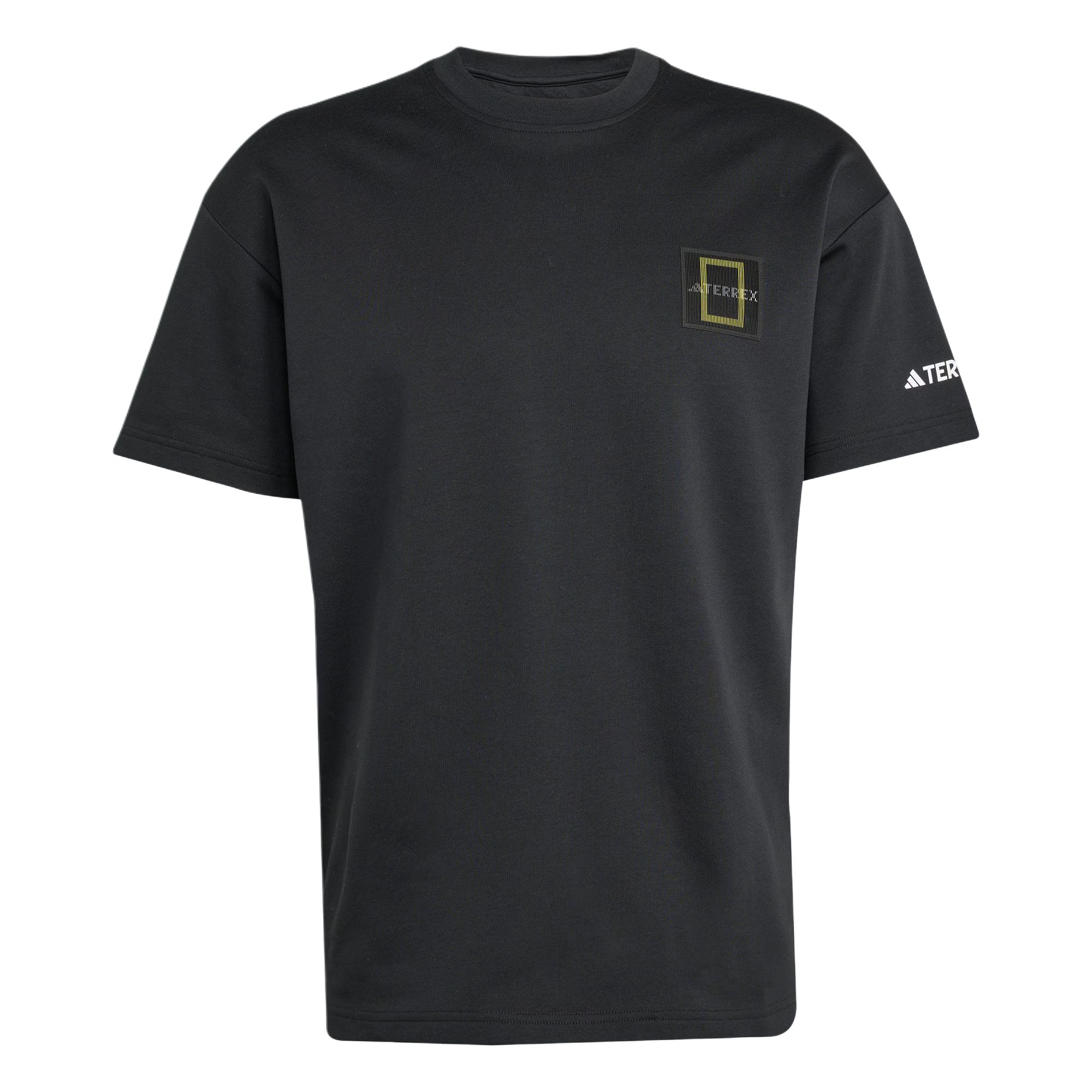 

Adidas Мужская футболка с коротким рукавом и круглым вырезом Terrex, дышащая, KC2352 S