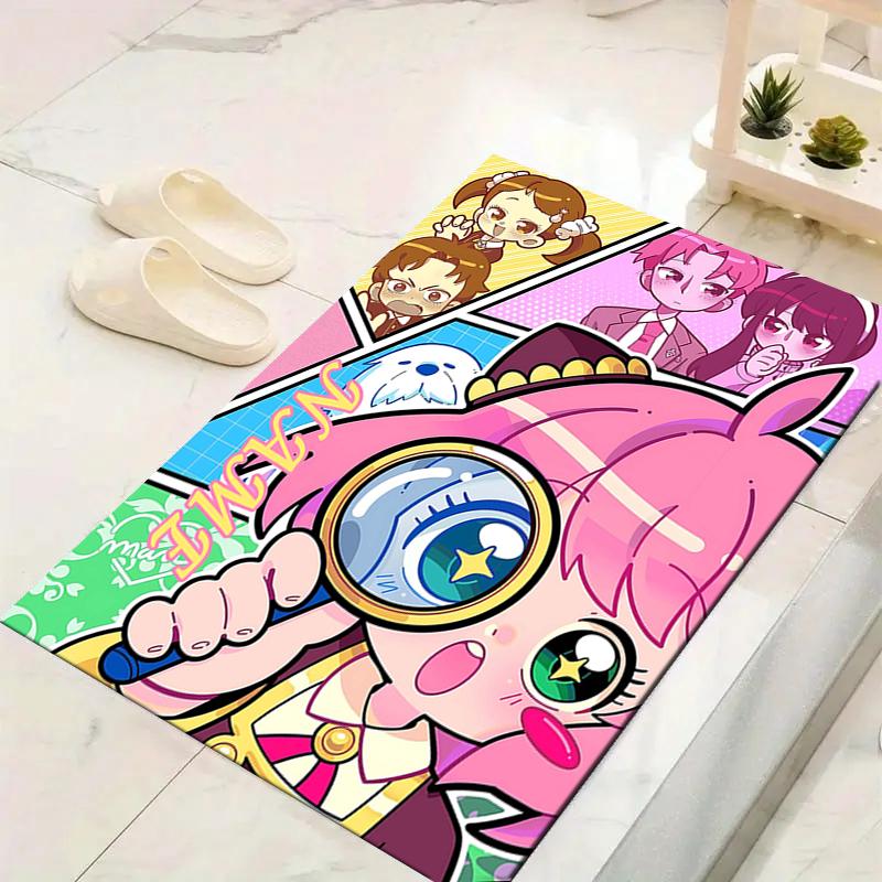 Custom 1Pc Name'S Adventure Fantasy Rug Office Carpet Indoor Outdoor Entrance Doormat Nonslip Soft And Comfortable Living Room D2915270