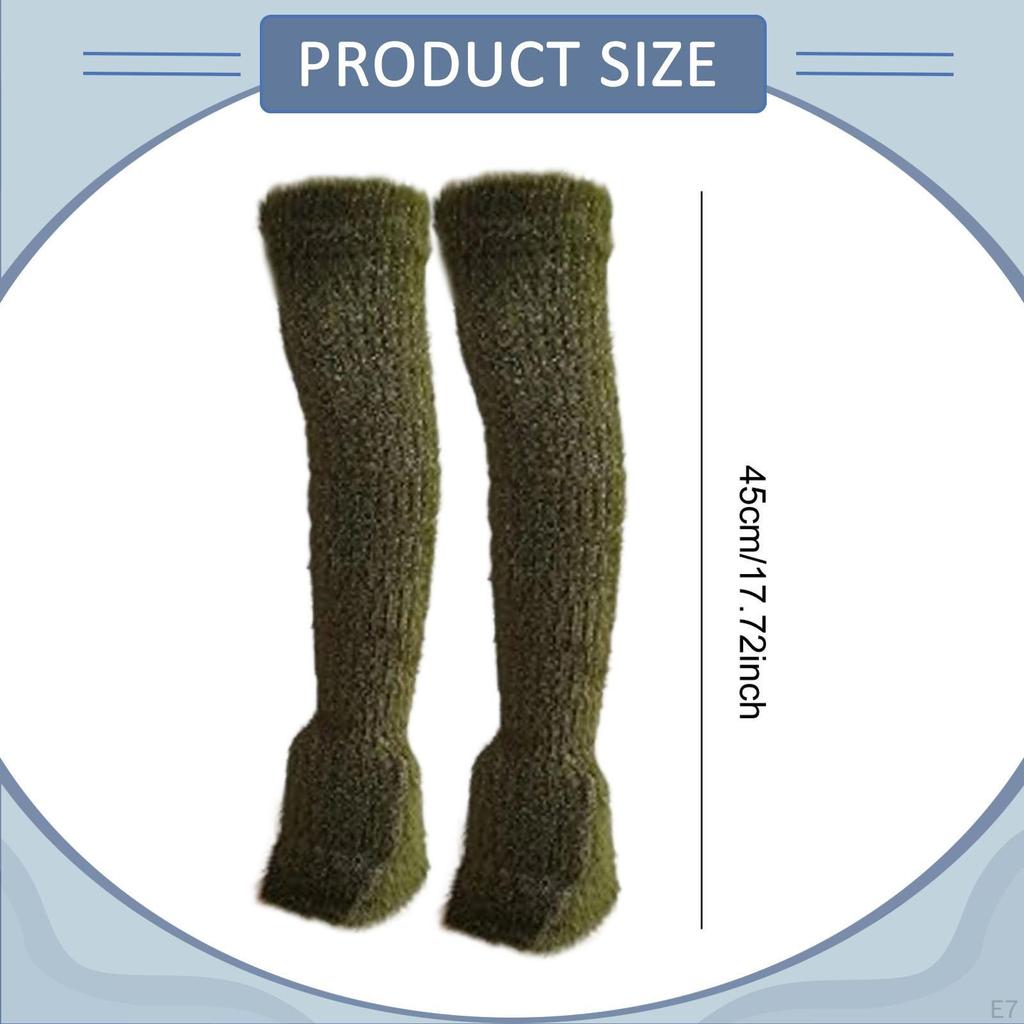 2 Figure Skating Leg Warmers, Protectors And Socks for Winter Activities.