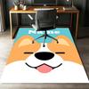 Tappeto Stampato con Nome Personalizzato per Cane, Tappeto per Sedia da Ufficio, Soggiorno, Camera da Letto, Cucina, Decorazioni, Regali.