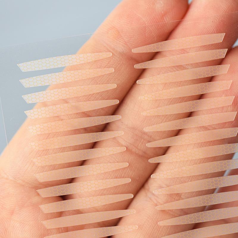 36Pcs/Sheet Double Eyelids Stickers Invisible Waterproof Eyelid Patch Self Adhesive Olive Eyelid Lifting Strip Woman Makeup Tool