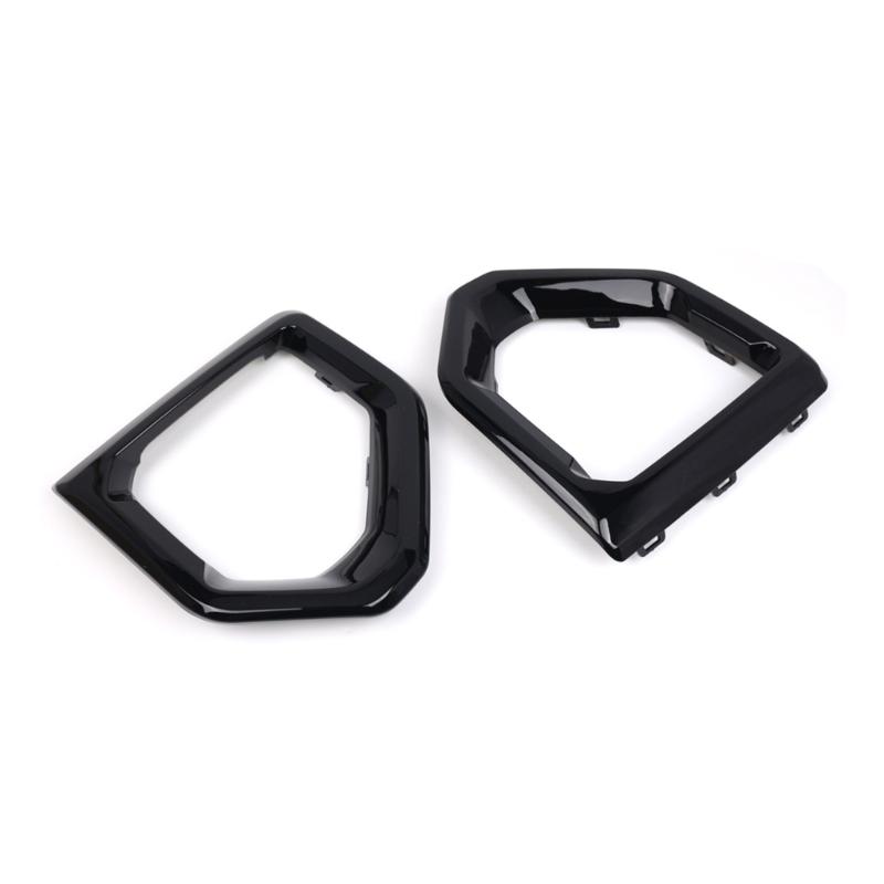 Portable 84176752 84176753 Replacement Front Fog Light Outer Bezel Cover Set Plastic Fog Light Cover Vehicle Accessories