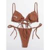 Summer Women Swimwear Stylish Plus Size Print Suit Swimsuit Beachwear Padded Swimwear Sexy Bikini