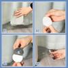 4pcs Stainless Steel Self Adhesive Door Stoppers Rubber Tip Wall Protector Door Catch Door Stop for Home Office