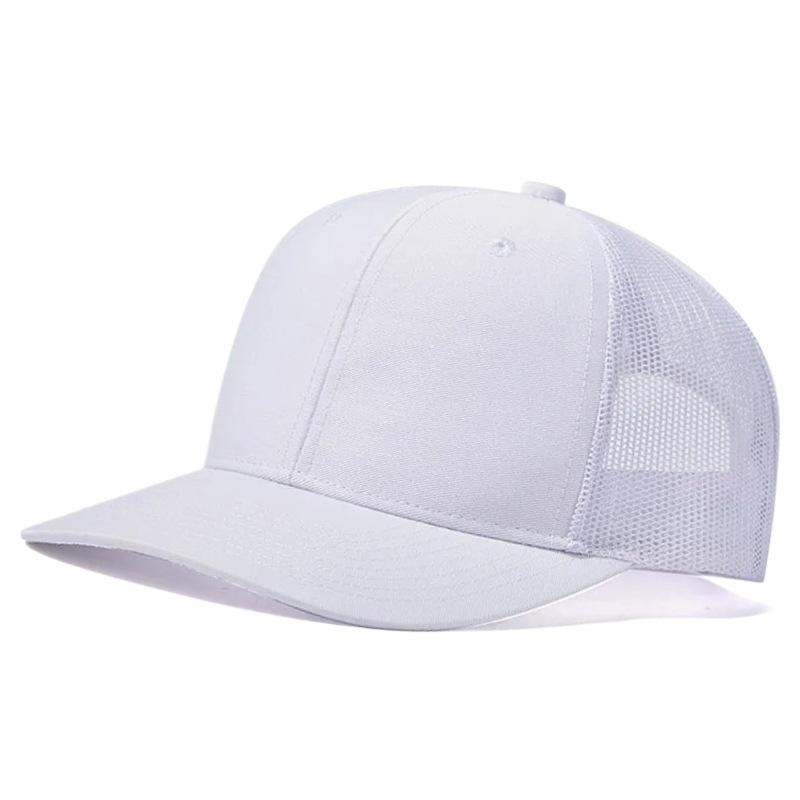 Men s rear buckle cap, gender-neutral truck driver adjustable baseball cap, rear buckle cap, men s and women s baseball caps, breathable mesh Adjustable 58-62cm 95g