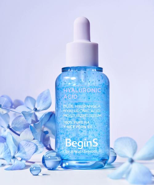 Begins by Jung Saem Mool Blue Hydrangea Hyaluronic Acid Hydrating Serum 30ml