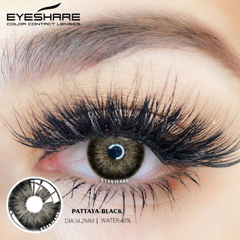 Eyeshare Farbige Linsen Kontakte Augen Make-Up Kosmetik Kontaktlinsen für Cosplay Schönheit Farbe Kontaktlinsen