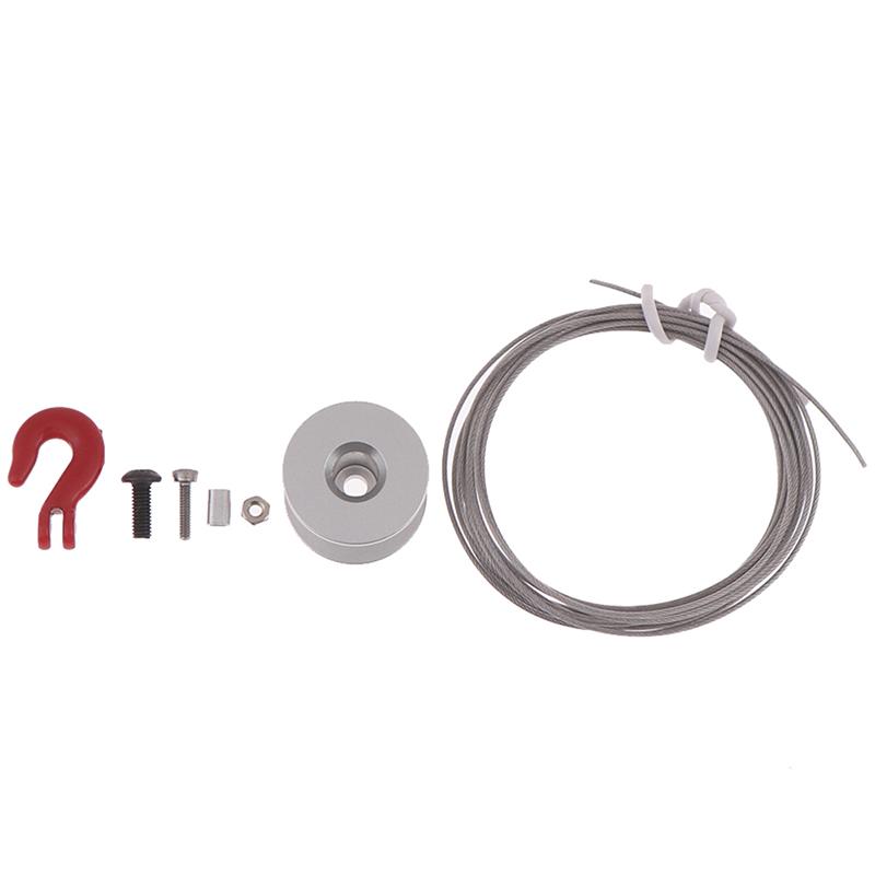 

25T рульовий механізм серво лебідка для 1/10 Rc Crawler Car Trx4 Axial Scx10 25.5mm срібний