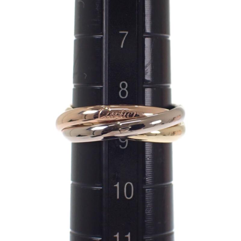 CARTIER  B4235149 #9(JP Size) ring K18 white gold/K18 yellow gold Women