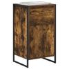 Sideboard Smoked Acacia 43 X 36 X 75.5 Cm Engineered Wood
