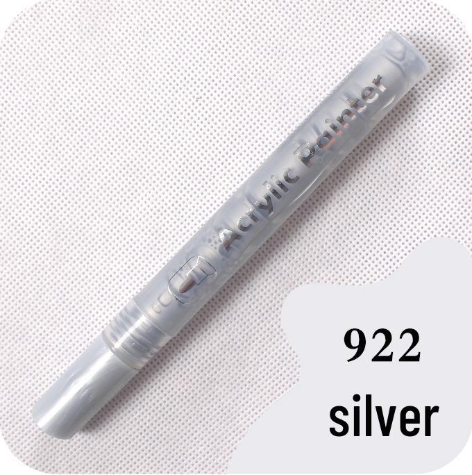 Guan Na 48-Color Waterproof Acrylic Markers for Ceramic, Stone, Graffiti & Coloring