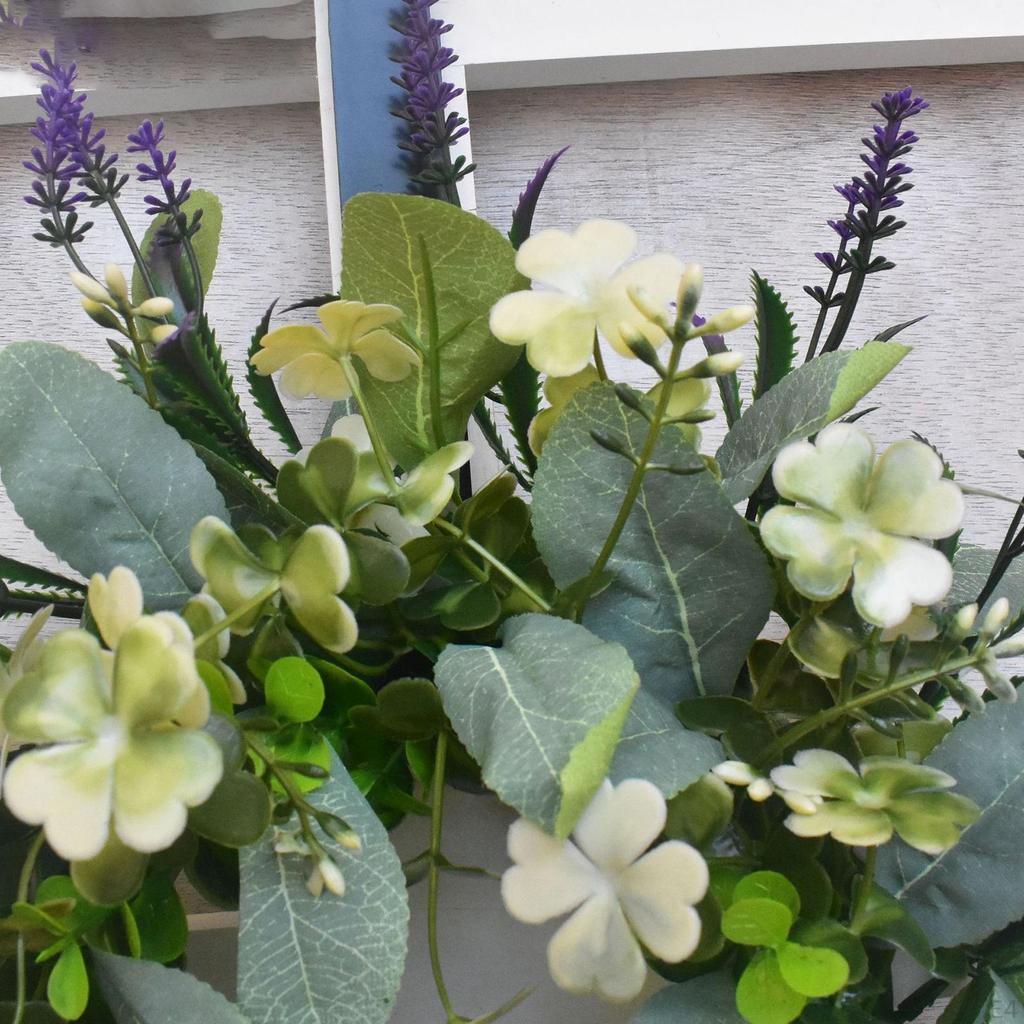 13 Inch Large Wreath Outdoor Front Door Garland Garden Porch Party Wedding Backdrop Decoration